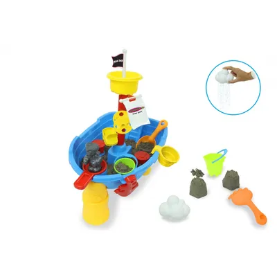 Produktbild von Jamara Sand- und Wasserspieltisch Pirat Jack 21 Teile 460570