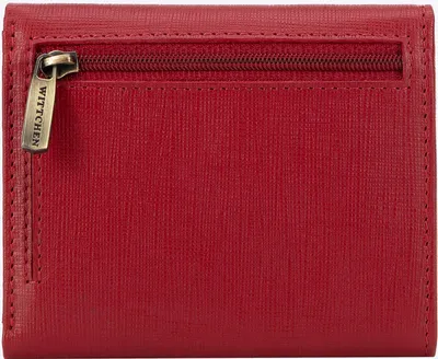 Produktbild von Wittchen Damen-Lederhandtasche aus Saffiano-Rot, Naturleder