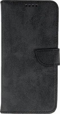 Image de Étui en cuir pour Iphone 16 - Noir