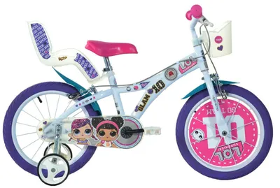 Produktbild von Dino Bikes Kinderfahrrad LOL Lila 16"