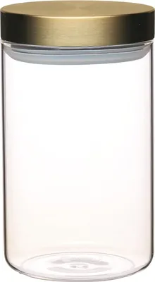Produktbild von Luftdichter Glas Vorratsbehälter - 1 Liter - Transparent - Lebensmittelsicher