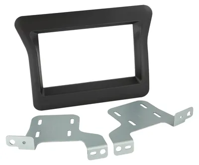 Imagen del producto de Placa de montaje para autorradio de doble DIN, compatible con Nissan NV400, Opel Movano y Renault Master