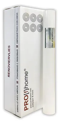 Produktbild von Renoviervlies PremiumVlies PLUS 160 g Malervlies Glattvlies weiß 6 Rollen 150 m2