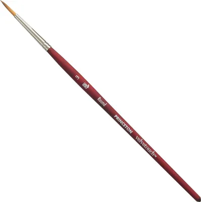 Obrázek produktu pro Princeton Brush Velvetouch Multi-Technique Kulatý štětec 3 1 ks