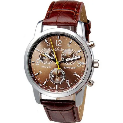 Produktbild von Stylische Armbanduhr Darcio in Braun für Herren KP3199