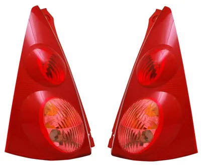 Für Peugeot 107 + Citroen C1 ab 2005- Rückleuchten Heckleuchten LINKS + RECHTS in der Farbe von AD TUNING GmbH & Co. KG