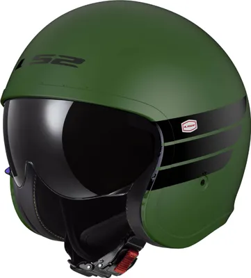 Produktbild von LS2 OF599 Spitfire II Retro Jethelm, oliv matt, M (57/58)