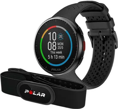 Produktbild von Polar Pacer PRO HR grau/schwarz M/L