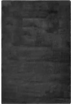 Produktbild von Fellteppich Eckig 80 x 150 cm Anthrazit besonders weicher Hochflor