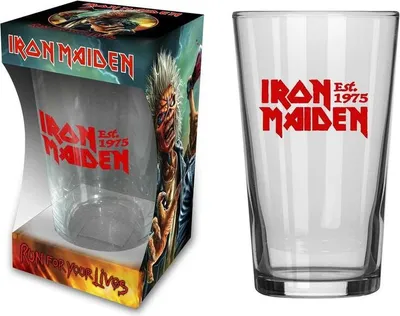 Produktbild von Iron Maiden Bierglas  Est. 1975 klar Standard