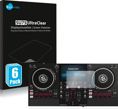 Produktbild von 6x Für Numark Mixstream Pro Schutzfolie Savvies Displayschutz Display Schutz Folie Klar Transparent