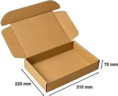 Zdjęcie produktu dla Karton wykrojnikowy 310x220x70mm A4