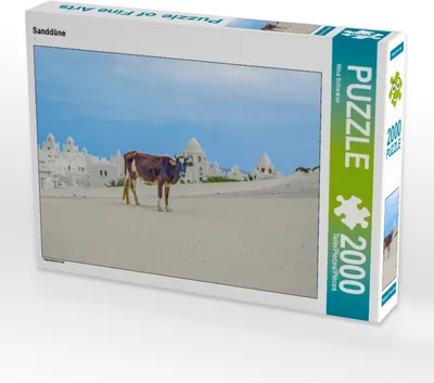 Produktbild von CALVENDO Puzzle Sanddüne 2000 Teile Puzzle quer | 2000 Teile Lege-Größe 90x67cm Foto-Puzzle für glückliche Stunden