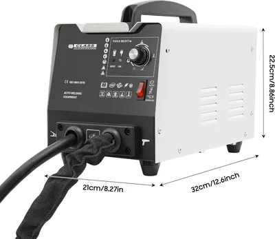 Produktbild von Karosserie Dellen Reparaturgerät - Punktschweißgerät - 3 kW 3500 A - 220 V Netzbetrieb - Gehäuse aus Eisen und Aluminium - Weiß