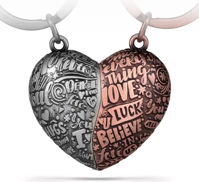 Produktbild von FABACH Herz-Puzzle Schlüsselanhänger - Liebe Puzzleteil Partner Anhänger Herz - Ich Liebe Dich Partner Schlüsselanhänger Paare - Jahrestag Geschenk Paare Liebe Geschenke Partner Hochzeitstag