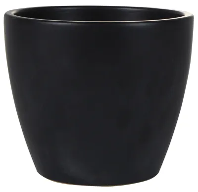 Produktbild von Ter Steege Blumentopf - schwarz - skandinavisch - 16 x 18 cm