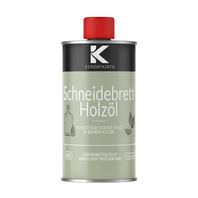 Produktbild von Kenzopaints 250ml Schneidebrettöl Holzöl Pflegeöl Lebensmittecht Arbeitsplatten