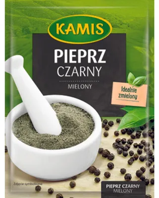 Obrázek produktu pro Kamis Černý mletý pepř 16 G
