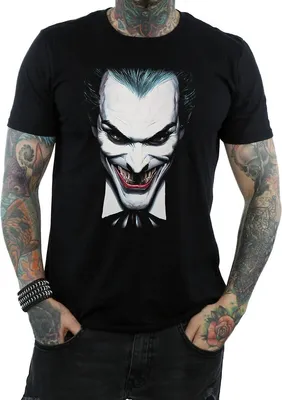 Produktbild von The Joker - "Alex Ross" T-Shirt für Herren BI560 (3XL) (Schwarz)