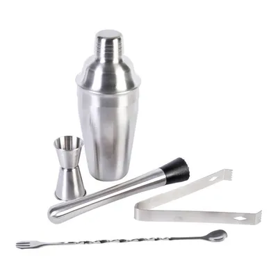 Produktbild von Cocktail-Set, Edelstahl, 5-teilig
