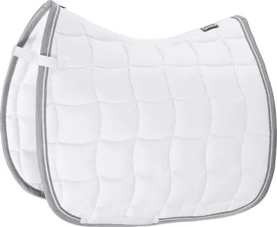 Produktbild von Eskadron Performance Contrast Basics Schabracke, Größe:Dressur, Farbe:weiß