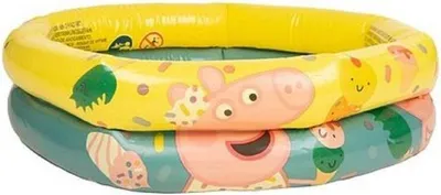 Produktbild von Peppa Pig Aufblasbarer Pool für Kleinkinder – 60 cm Durchmesser für Badespaß