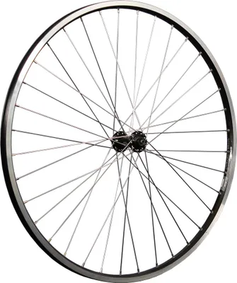 Produktbild von 28 Zoll Vorderrad Ryde Zac19 Hohlkammerfelge Shimano Cues QC400 Disc / V-Brake schwarz