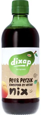 Produktbild von Dixap Peer, Perzik & Kweepeer Fruchtaufstrich 400g – vegan, glutenfrei, natürlich