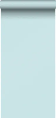 Zdjęcie produktu dla Sanders & Sanders Tapeta lniana tekstura turkusowym - 640478 - 53 cm x 10 m
