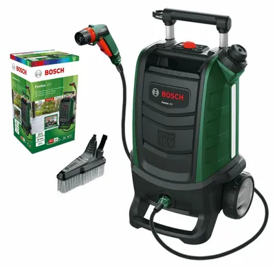 Zdjęcie produktu dla Bosch Fontus 18V, Wyprostowany, Bateria, 4 m, 15 l, Czarny, Zielony, IPX4