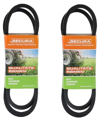 Produktbild von 2x SECURA Keilriemen Fahrantrieb 3LK32 passend Husqvarna 532157769 Rasenmäher