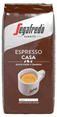 Obrázok produktu pre Segafredo Espresso Casa 1kg, 1 kg, Káva, Nepražené, Segafredo, CE, 1 kusov