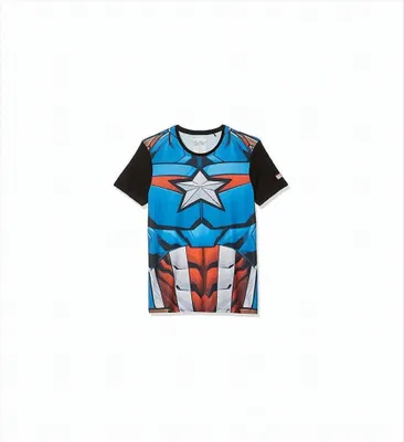 Produktbild von Marvel T-Shirt -S- Captain America, schwarz