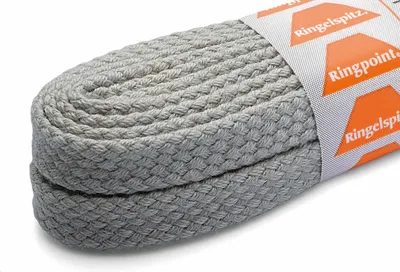 Produktbild von RINGELSPITZ - Flach Medium Fein – Vielseitige Schnürsenkel für Jeden Anlass - 120 cm, eierschale