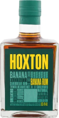 Produktbild von Hoxton Banana Rum Flavour Spirit Drink 40% Vol. 0,5l