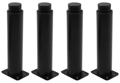 Produktbild von 4 Stück Möbelbeine, 18-30 cm, verstellbare Fußstütze, Möbelfüße