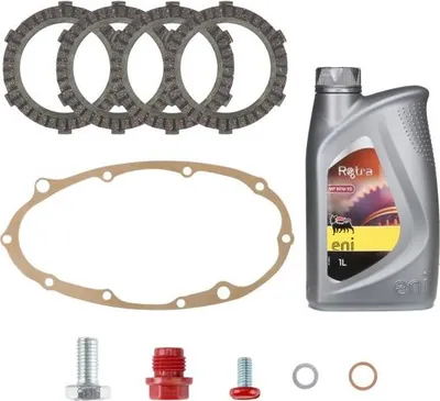 Produktbild von Ölschrauben + Dichtung + Öl SAE80 + Kupplungslamellen für Zündapp C ZD CS Hai ZX ZL ZS GTS KS R RS 50