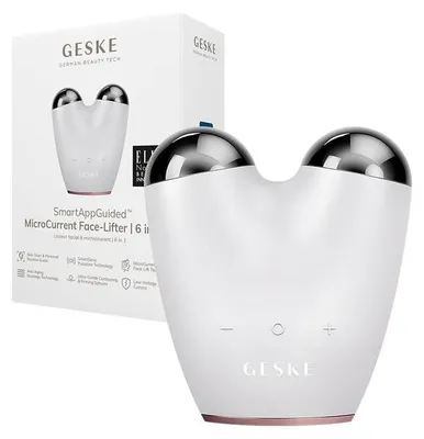 Produktbild von Geske SMART APP GUIDED Mikrostrom-Gesichtslifting 6 in 1 #white 1 u