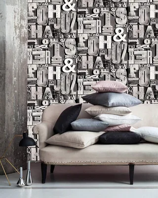 Produktbild von BUVU Vinyltapete 0.53x10m moderne Design, Industrial Loft Style, Abwaschbare, Sc