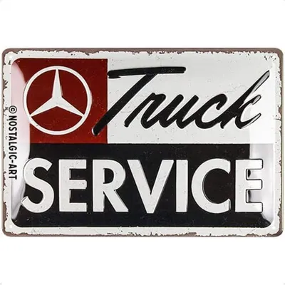 Produktbild von Nostalgic-Art - Blechschild 20 x 30cm - Daimler Truck - Service