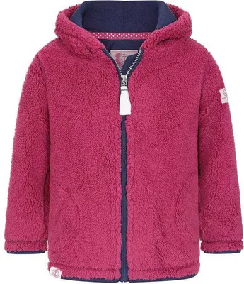 Produktbild von Lazy Jacks - Hoodie mit durchgehendem Reißverschluss für Kinder, Durchgehender Reißverschluss, Anliegende Passform LJ179 (152-158) (Himbeere)