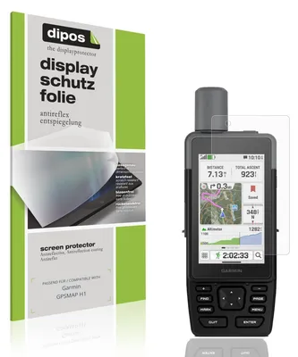 Produktbild von 2x Schutzfolie für Garmin GPSMAP H1 matt Displayschutzfolie Folie Display Schutz dipos