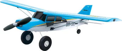 Produktbild von QIDI-560 Maule M7 RC Flugzeug 510mm Spannweite, 2,4 GHz 4-Kanal, 6-Achsen-Gyro 3D/6G EPP RTF, Blau