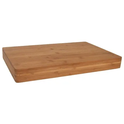 Produktbild von ORION Schneidebrett Servierbrett aus Bambusholz 46x30 cm