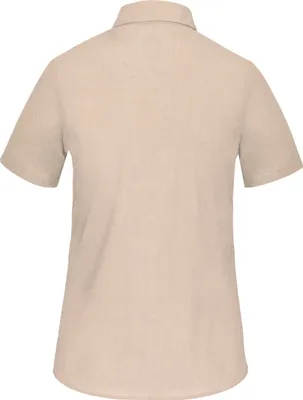 Produktbild von Kariban Popeline-Kurzarmhemd Baumwollpolyester pflegeleicht für Damen