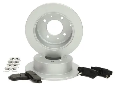 Produktbild von MS 201003170 Bremsensatz, Scheibenbremse Hinterachse für HYUNDAI SONATA IV (EF)
