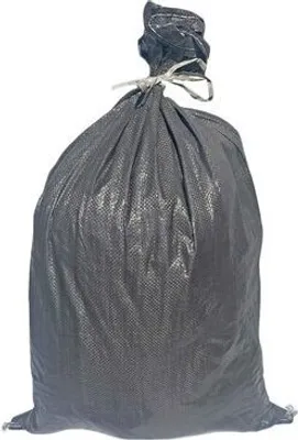Produktbild von 25x Schwerlastsack Gewebesack Hochwassersack Getreidesack Lagersack PP mit rotem Streifen 500 x 850 mm 30 kg schwarz