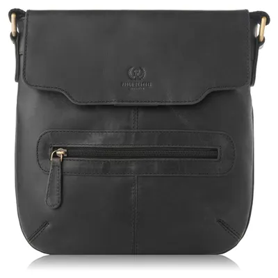 Produktbild von Damen Umhängetasche Leder Postbag Paolo Peruzzi T-61-Hbl