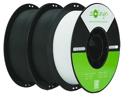Obrázok produktu pre Filament pre 3D tlač, matný povrch, vysoká presnosť, PLA Matt 1WT2BK