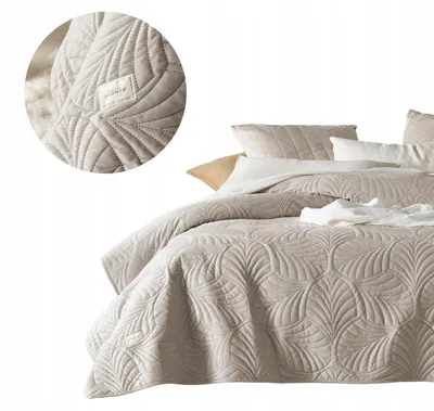 Produktbild von Room99 Feel Tagesdecke aus Velours, gesteppt, 170x210 cm